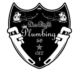 Don right plumbing logo