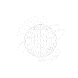 Typing World logo
