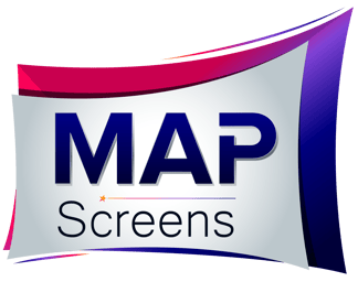 MAP Screens logo