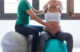 Antenatal physiotherapy exercises for pregnant women guided by expert physio at home