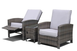 custom outdoor rattan lounge