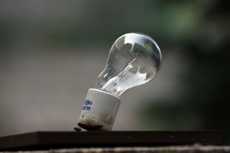 lampe cassée