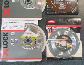 discos de radial amoladora para madera y azulejo
