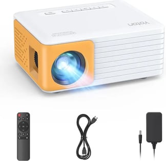Alwtniet Mini Proyector Portátil 4K Android 13 Proyector Netflix Licencia Oficial