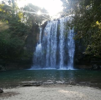 Llanos del Cortes Waterfall