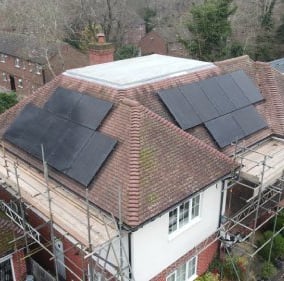 Solar Panel installation Stoughton, Guildford, Surrey.