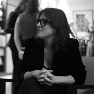 Delphine Gaudin qui discute