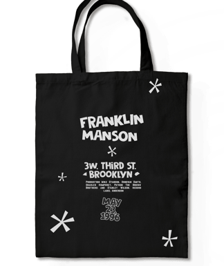 Tote-Bag / Merchandising "Franklin Manson"