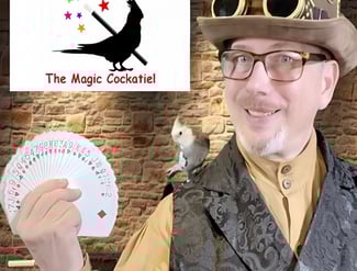 Leigh Hotz Comedy/Magician and owner of 3DPRINT WONDERS