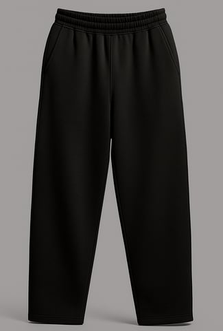 a black pantsuit with a white shirt and black pants