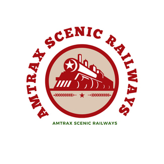 Amtrax Scenic Railways logo