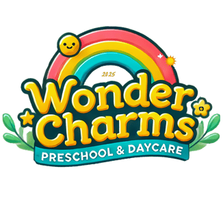 wonder charms preschool and daycare logo