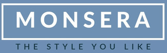Monsera design logo