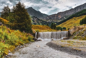 valle varaita piemonte italy 