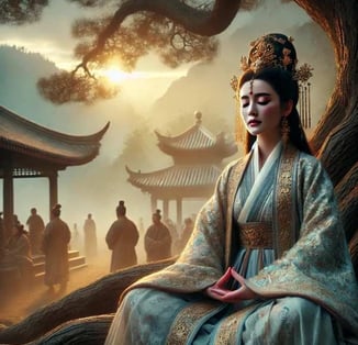 Huyền Trân công chúa xuất gia giúp dân