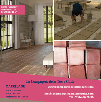 Fabricant carrelage en terre cuite