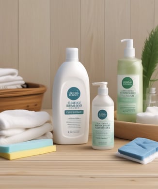 Productos aseo personal y algunas toallas