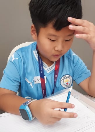Thriving Kids Club - Student In Deep Thought