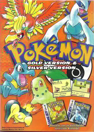 pokemon gold and silver magazine ad