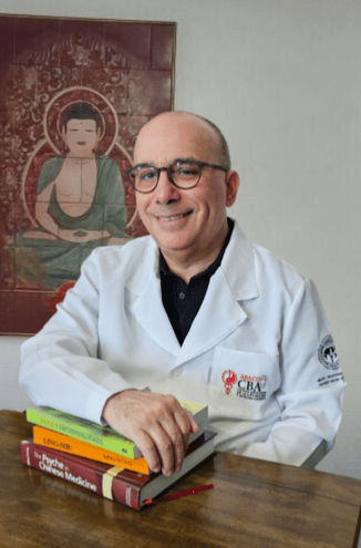 Photo of the psychologist, astrologer, and TCM professor, Ray Pereira, wheelchair user