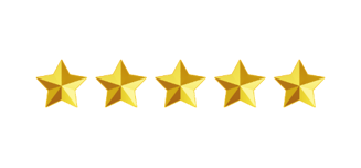 5 golden stars