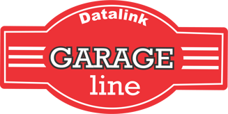 Logotipo da Datalink, representando a linha Garage de cabos para instrumentos musicais, em sua versão anterior ao rebranding