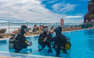Dive Training in the Pool