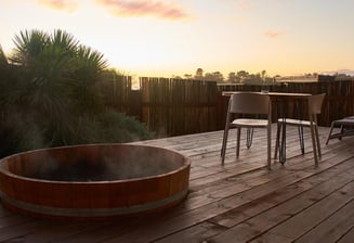 Cabaña en Pichilemu con tinaja