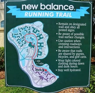 Disney's Port Orleans Running Trail