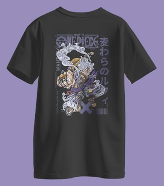 a t - shirt with a picture of a luffy from one piece
