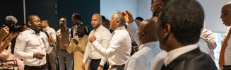 Brother choir singing