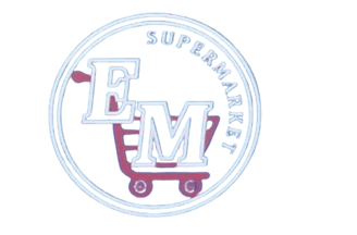 SUPERMARKET E.M. logo