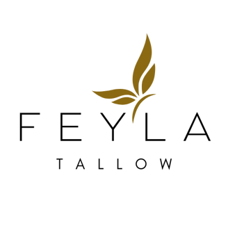 feyla tallow Pure. Gentle. Effective. logo