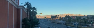 Morning in Las Vegas Strip