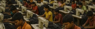 Trabajo infantil en la industria textil global