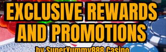 promotions banner for SuperYummy888