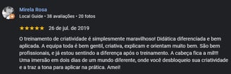 depoimento do dojo de criatividade