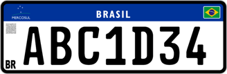 Placa Mercosul