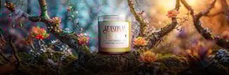 candle psd photoshop mockup template