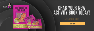 vee jones activity book, the weight if the wait
