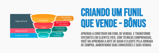 Modelo de funil que venden