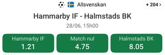 halmstads bk vs hammarby if hammarby vs halmstads bk lineups halmstads bk vs hammarby if prediction 
