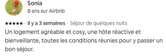 avis voyageurs airbnb