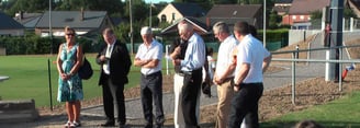 Inauguration de la buvette du foot à Loyers-Namur 2013