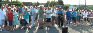Inauguration de la buvette du foot à Loyers-Namur 2013