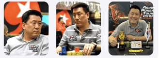 a man in a grey shirt and a man in a grey shirt