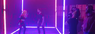 Music video production BTS