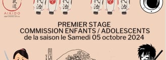 stage aïkido enfant et adolescent douai