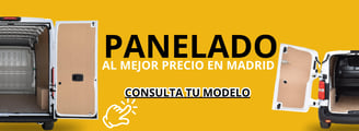 Panelar furgoneta en madrid 