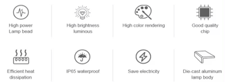  LED Street Light Key Features such as Body sensing 